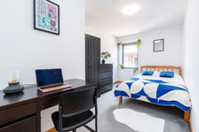 Private study bedrooms for students